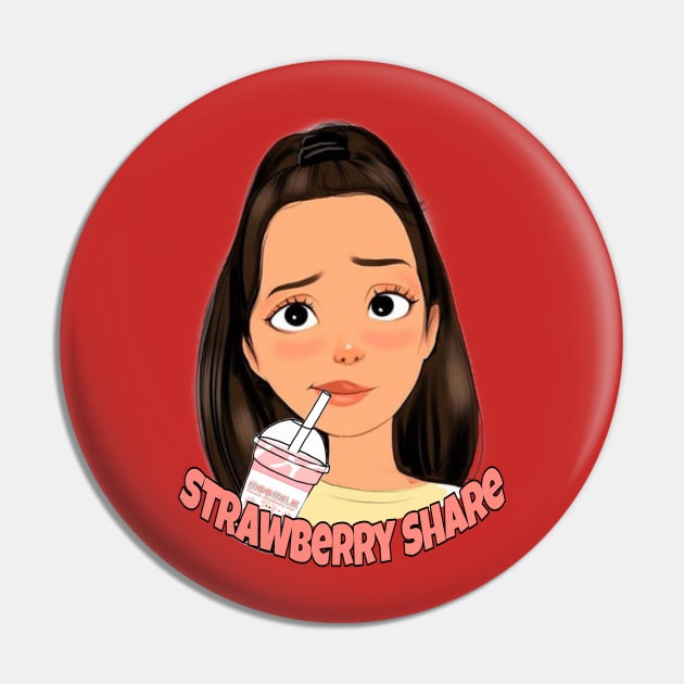 strawberry shake Pin by artby-shikha