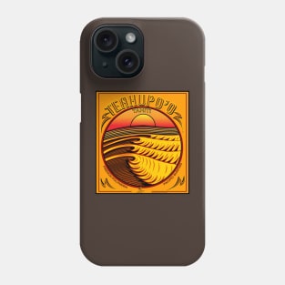 TEAHUPO'O TAHITI SURFING French Polynesia Phone Case