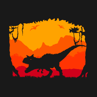 Carnotaurus Sunset T-Shirt