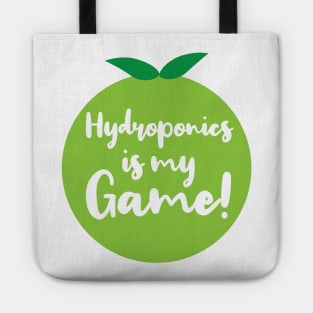 Hydroponics is My Game | Tomato | Quotes | White Tote