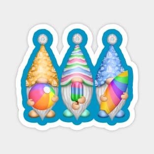 Summertime Gnomes Magnet