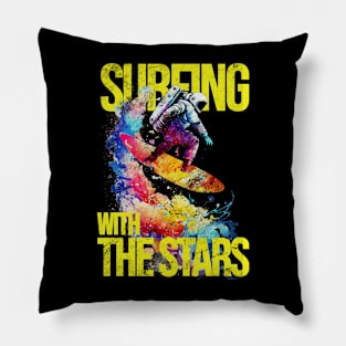 Surfing With The Stars Pillow