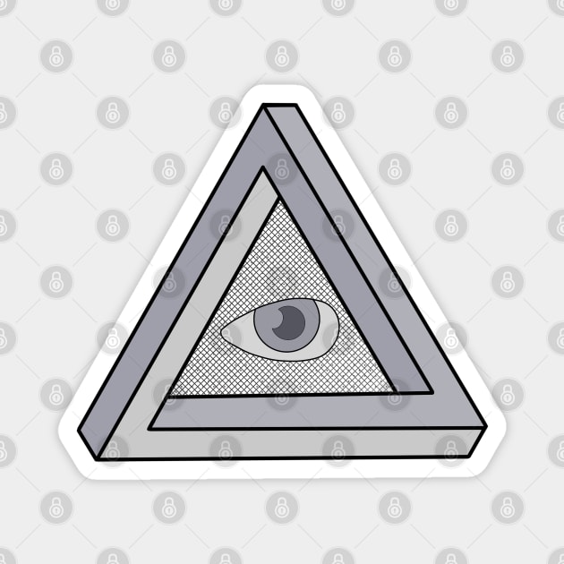 The Impossible Triangle and The Eye of God Magnet by DiegoCarvalho