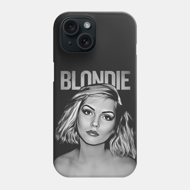 debbie harry white Phone Case by Fathian