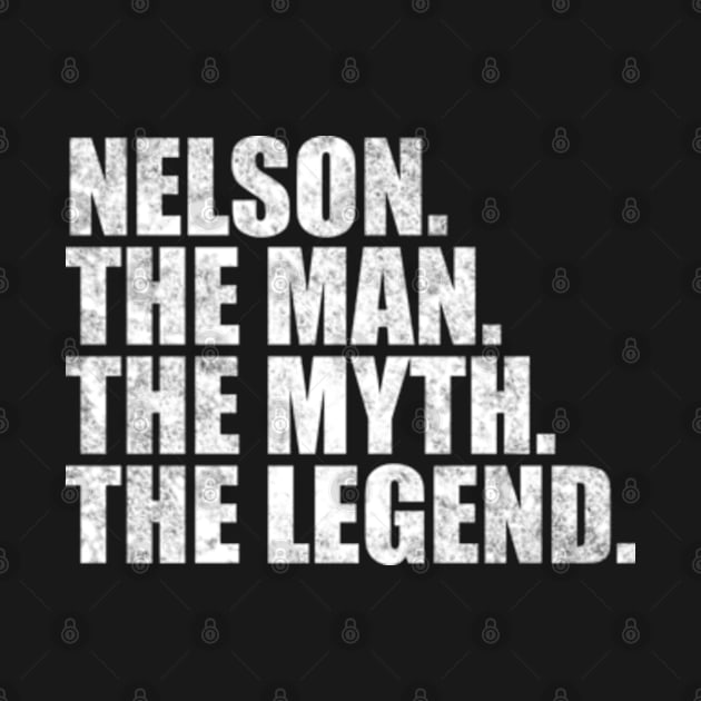 Nelson Legend Nelson Name Nelson given name by TeeLogic