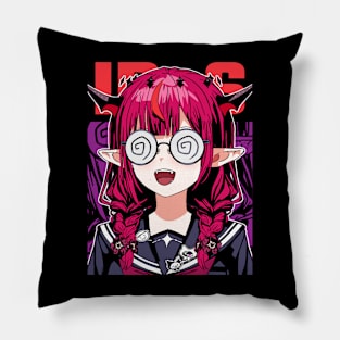 IRyS in Sailor Uniform & Glasses Pillow