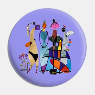 Costume Party Pin