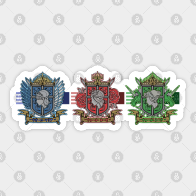 The Walls Shingeki No Kyojin Sticker Teepublic Uk The Walls Shingeki No Kyojin Sticker Teepublic Uk