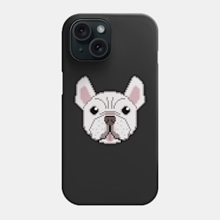 French bulldog pixel art Phone Case