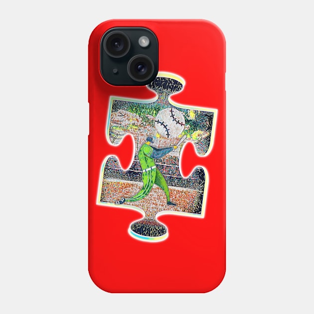 Baseball Sport Art Style Motifs Phone Case by UMF - Fwo Faces Frog