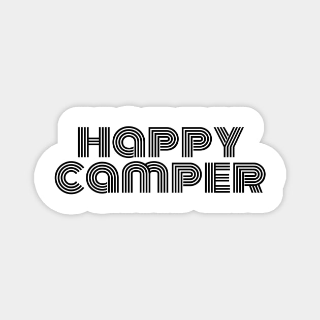 Happy Camper Magnet by marissasiegel