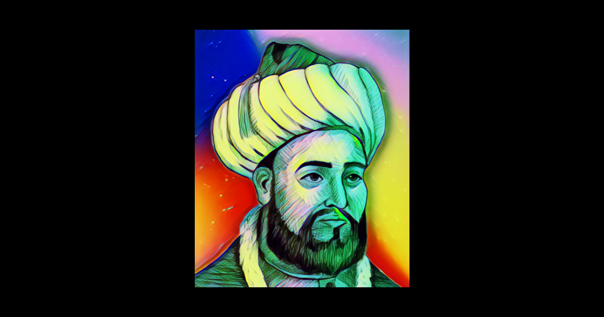 Al Ghazali Portrait | Al Ghazali Artwork 6 - Al Ghazali - Sticker
