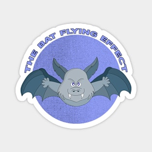 The Bat Flying Effect Magnet