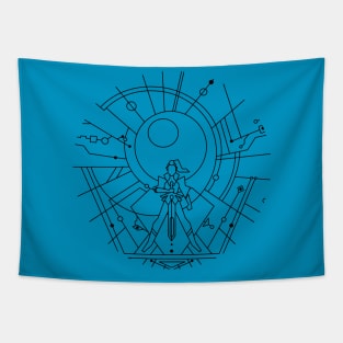 She-ra Circle Tapestry