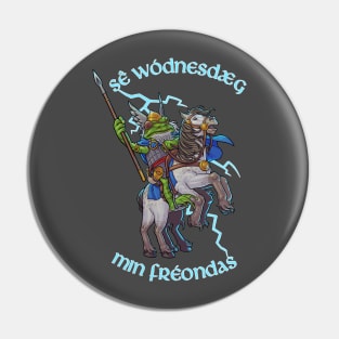 Woden Frog (Old English) Pin