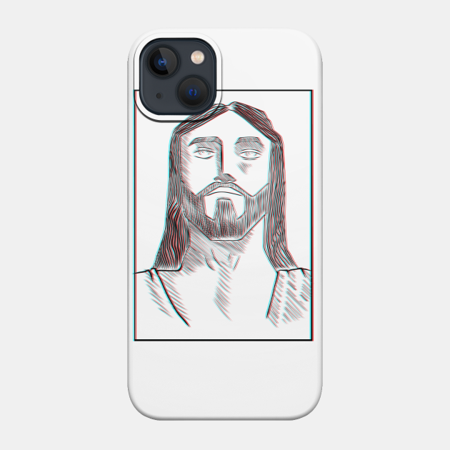 Christ the Redeemer 3D - Christ - Phone Case