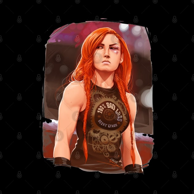 Becky Lynch Steel by jojoerashop