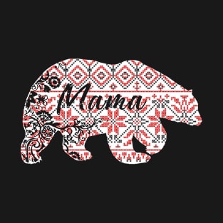 Merry Christmas mama bear T-Shirt