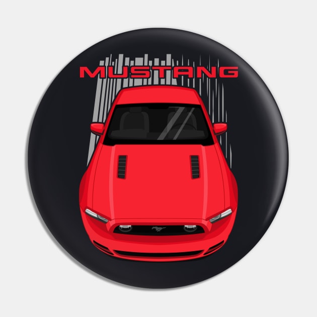 Mustang GT 2013 to 2014 - Red Pin by V8social