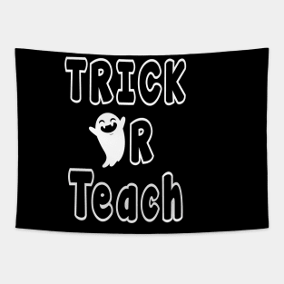 Trick Or Teach Funny Teacher for Halloween Costume Spooky Gift Tapestry