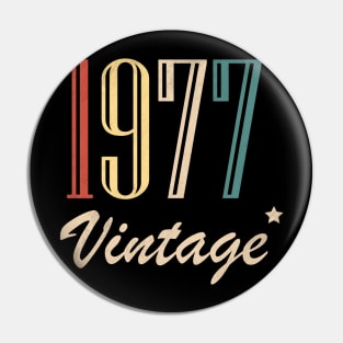 Vintage 1977 Pin