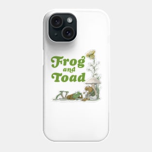 Frog and toad Funny Phone Case