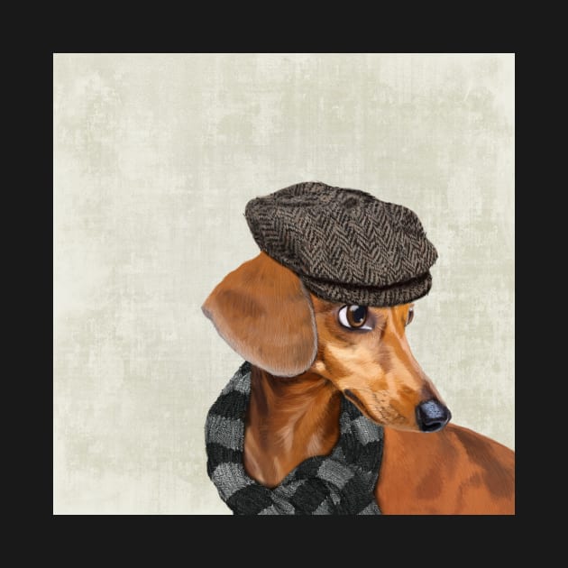 The elegant Mr. Dachshund by Sparafuori