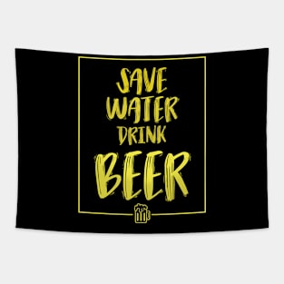 Save Water Drink Beer Tapestry