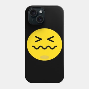 Headache Emoji Face Phone Case