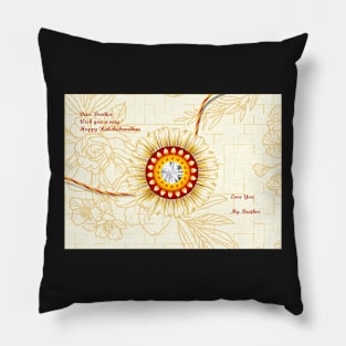 Happy Rakshabandhan Pillow