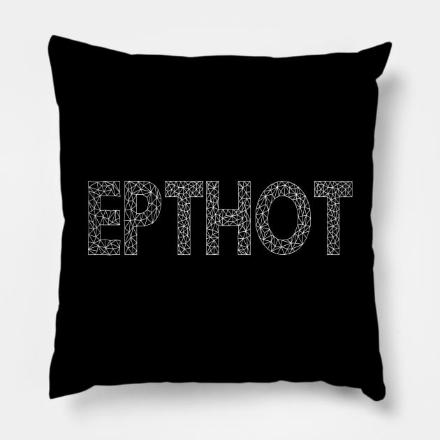 Epthot Pillow by MelissaJoyCreative