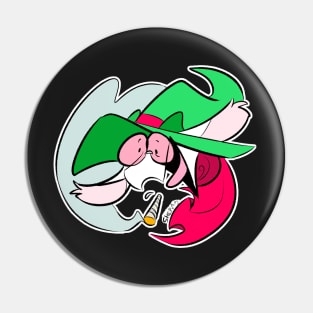 Funny goat (light) Pin