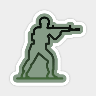 Toy Soldier Magnet