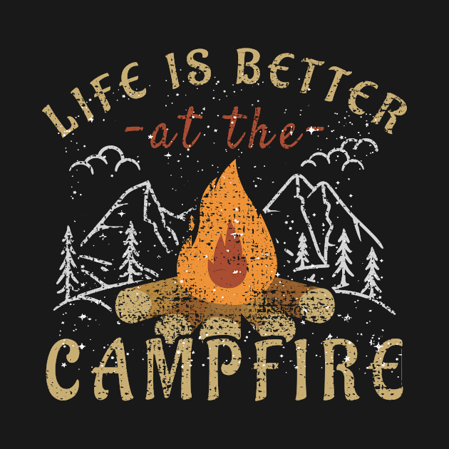 Campfire Camping Design by Shiva121