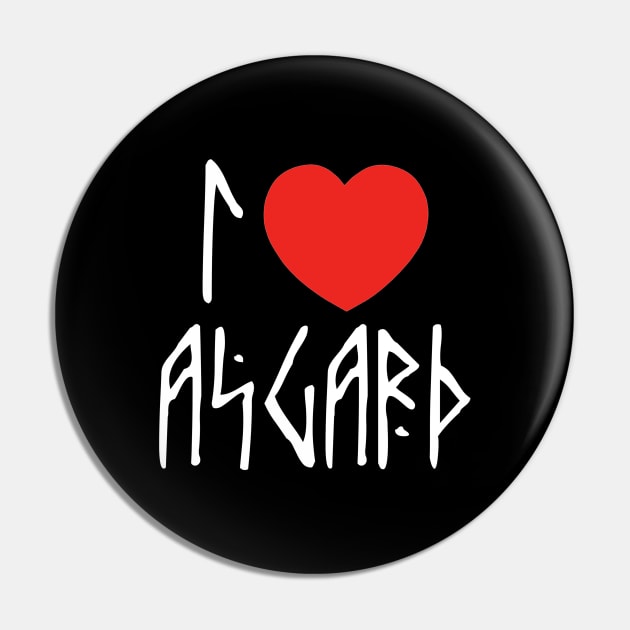 I love Asgard Pin by NEFT PROJECT