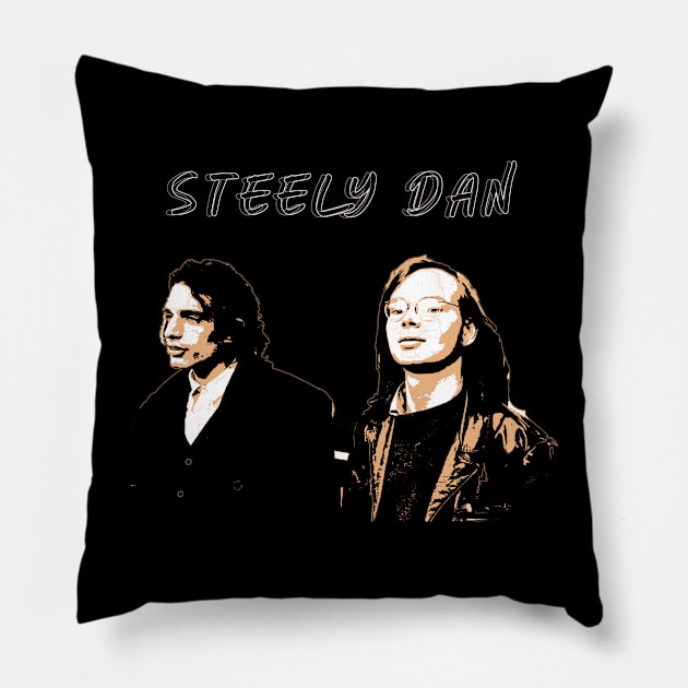 Steely Dan Pillow by big_owl