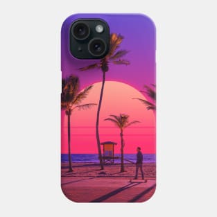 Vaporwave Sunset VI Phone Case