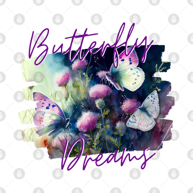 Pink Butterfly Dreams by TheArtfulAllie