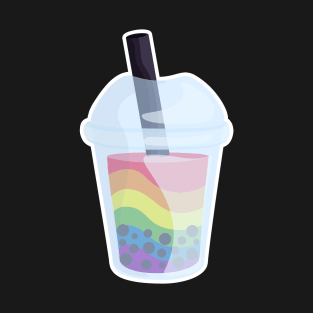 LGBTQ Kawaii Bubble Tea T-Shirt