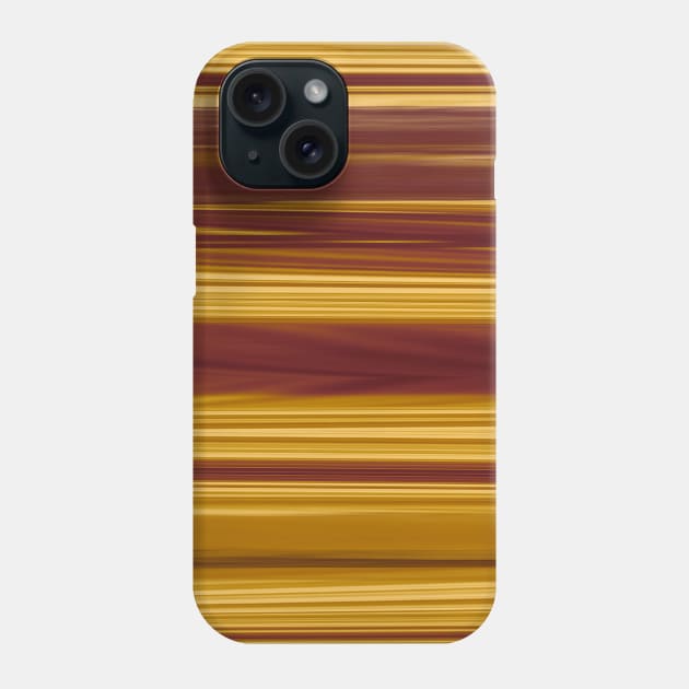 Bold copper stripes Phone Case by hereswendy