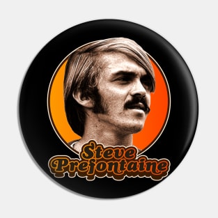 Retro Steve Prefontaine Tribute Pin