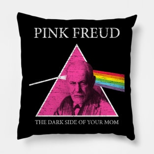 Pink Freud Vintage Pillow