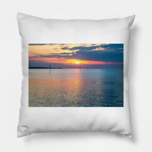 Sunset at Minnis Bay Pillow