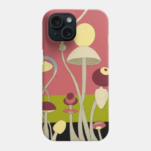 Whimsical Mycology: A Surrealistic Flora Fantasy Phone Case