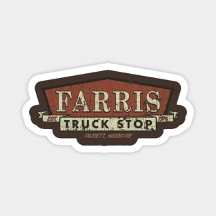 Farris Truck Stop 1976 Magnet