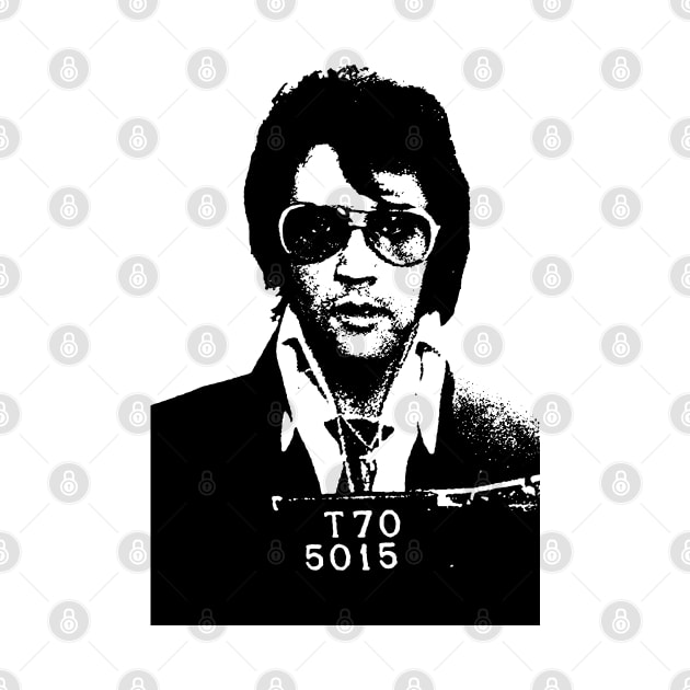 Elvis Mugshot by ölümprints