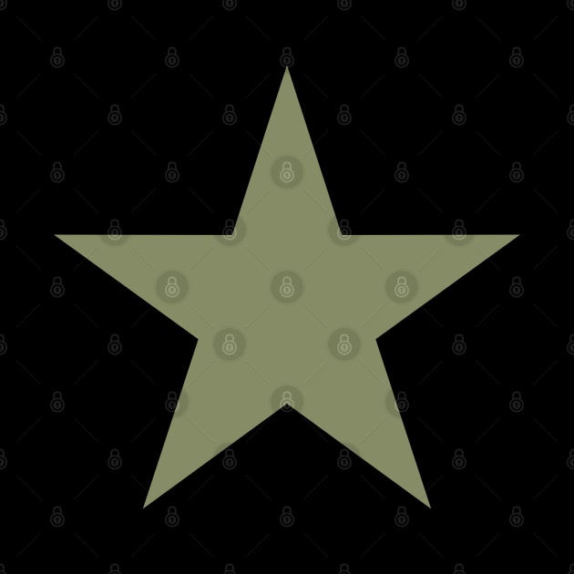 Green Tactical five-pointed star by FAawRay