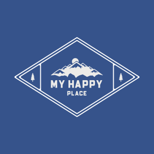 My Happy Place - Mountains T-Shirt