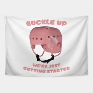 Buckle Up Tapestry