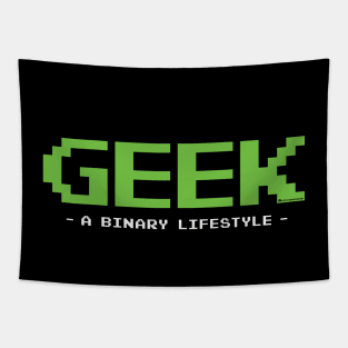 GEEK - A BINARY LIFESTYLE Tapestry